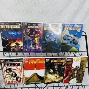 Byte Sized 1-4 & Primos‎ 1-4 Lot 2021 AWA Upshot Comic Book